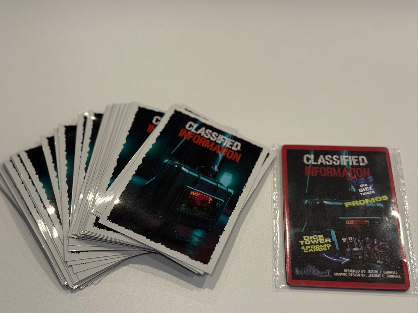 Extra Custom Art Sleeve Pack (75 Count) + Dice Tower Promo Pack